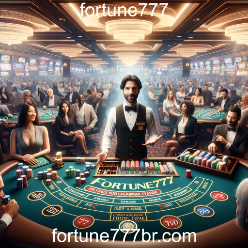 Experiência Imersiva no Cassino Ao Vivo do Fortune777